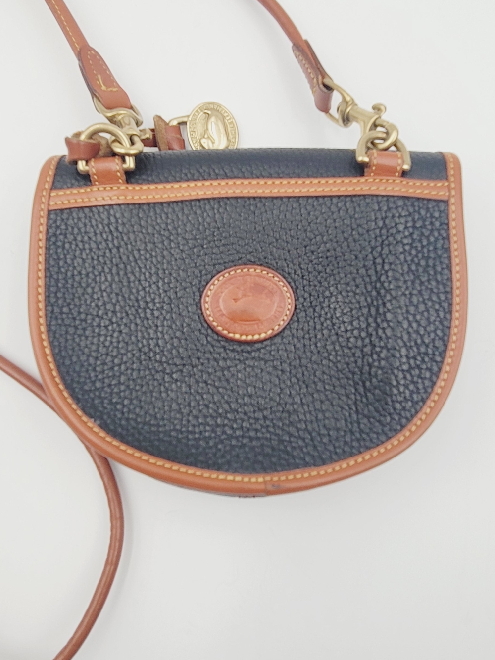 Dooney & Bourke Vintage Over And Under Mini Tack Bag - Picture 2 of 12